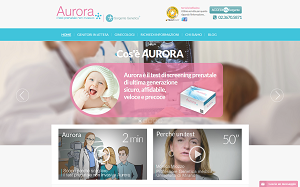 Il sito online di Aurora Test Prenatale