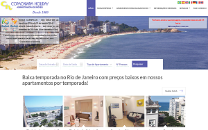 Il sito online di Copacabana Holiday