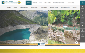 Il sito online di Cassa Rurale Valsugana e Tesino