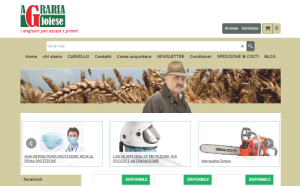 Il sito online di Agraria Gioiese