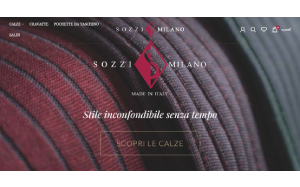 Il sito online di Sozzi Milano