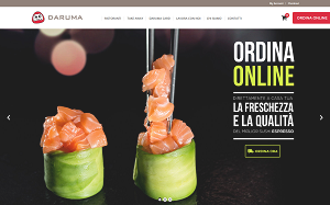 Il sito online di Daruma Sushi