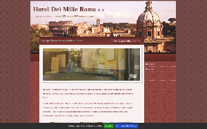 Il sito online di Hotel Dei Mille Roma