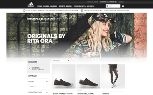 Il sito online di Originals by Rita Ora