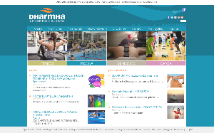 Il sito online di DHARMHA centro sportivo