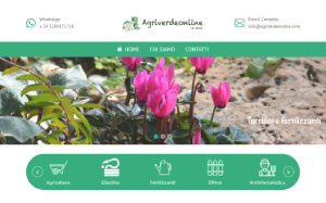 Il sito online di Agriverde online