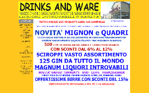 Visita lo shopping online di Drinks and Ware