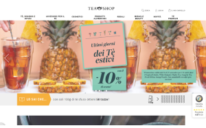Visita lo shopping online di Teashop