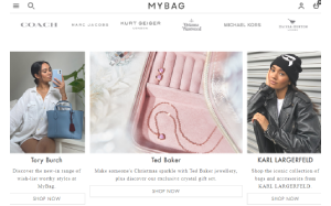Il sito online di Mybag