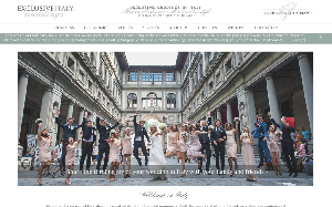 Il sito online di Exclusive Italy Weddings