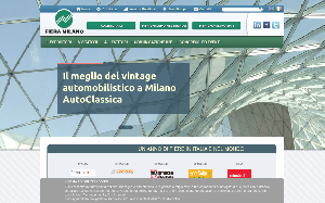 Il sito online di Fiera Milano