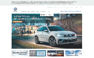 Il sito online di Volkswagen auto