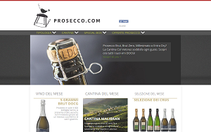 Il sito online di Prosecco