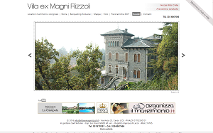 Il sito online di Villa ex Magni Rizzoli