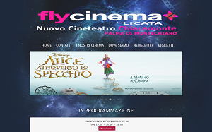 Il sito online di FlyCinema