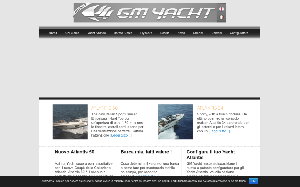 Il sito online di GM Yacht