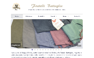 Il sito online di Fratelli Battaglia