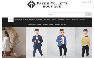 Il sito online di Fate e Folletti Boutique