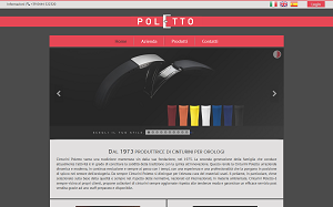 Il sito online di Poletto Cinturini