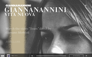 Il sito online di Gianna Nannini