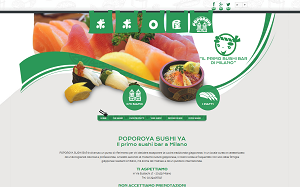 Il sito online di Poporoya Sushi Bar