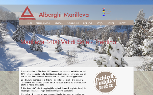 Il sito online di Alberghi Marilleva