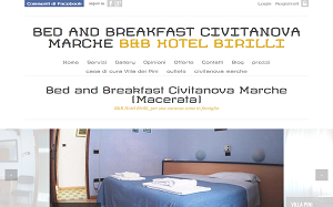 Il sito online di Birilli B&B Hotel