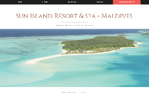 Il sito online di Sun Island Maldives