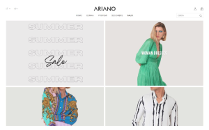 Il sito online di Ariano boutique