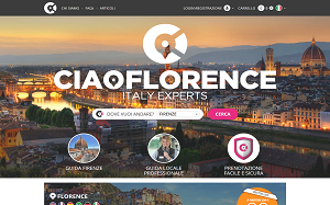 Il sito online di Ciao Florence