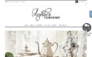 Il sito online di Argenterie Fiorentine