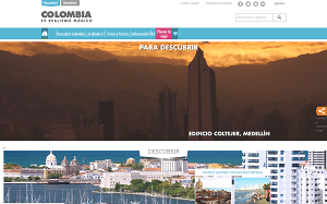 Il sito online di Colombia