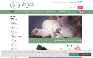 Il sito online di Profumeria Gambarini