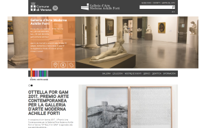 Il sito online di Galleria d'Arte Moderna Achille Forti