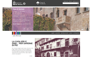 Il sito online di Casa di Giulietta