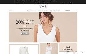 Il sito online di YAS