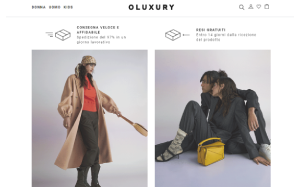 Il sito online di Oluxury