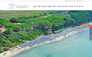 Il sito online di Hotel Boschetto