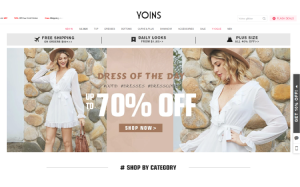 Visita lo shopping online di Yoins