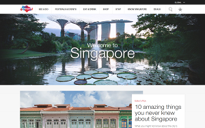 Il sito online di Your Singapore