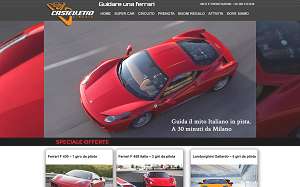 Il sito online di GT Italy