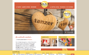 Il sito online di Hotel Tanzer