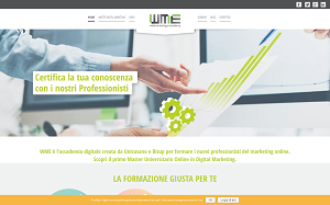 Il sito online di WME