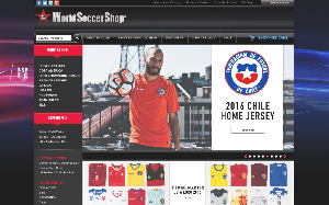 Il sito online di World Soccer Shop