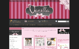 Il sito online di Vanilla Wedding