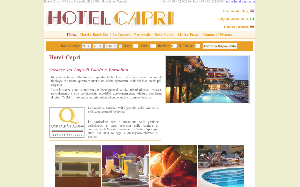 Il sito online di Hotel Capri Bardolino