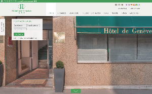 Il sito online di Hotel de Geneve