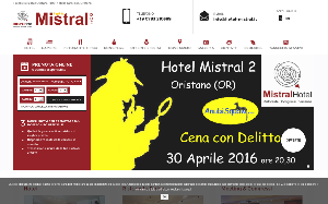 Il sito online di Hotel Mistral2 Oristano