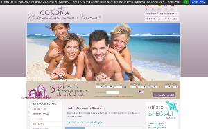 Il sito online di Hotel Corona Riccione