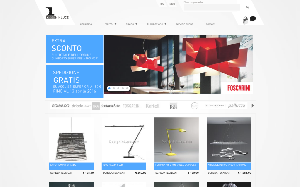 Il sito online di Design in Luce